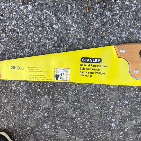 Stanley Hand Saw in Original Packaging NEW - Picture 1 of 2